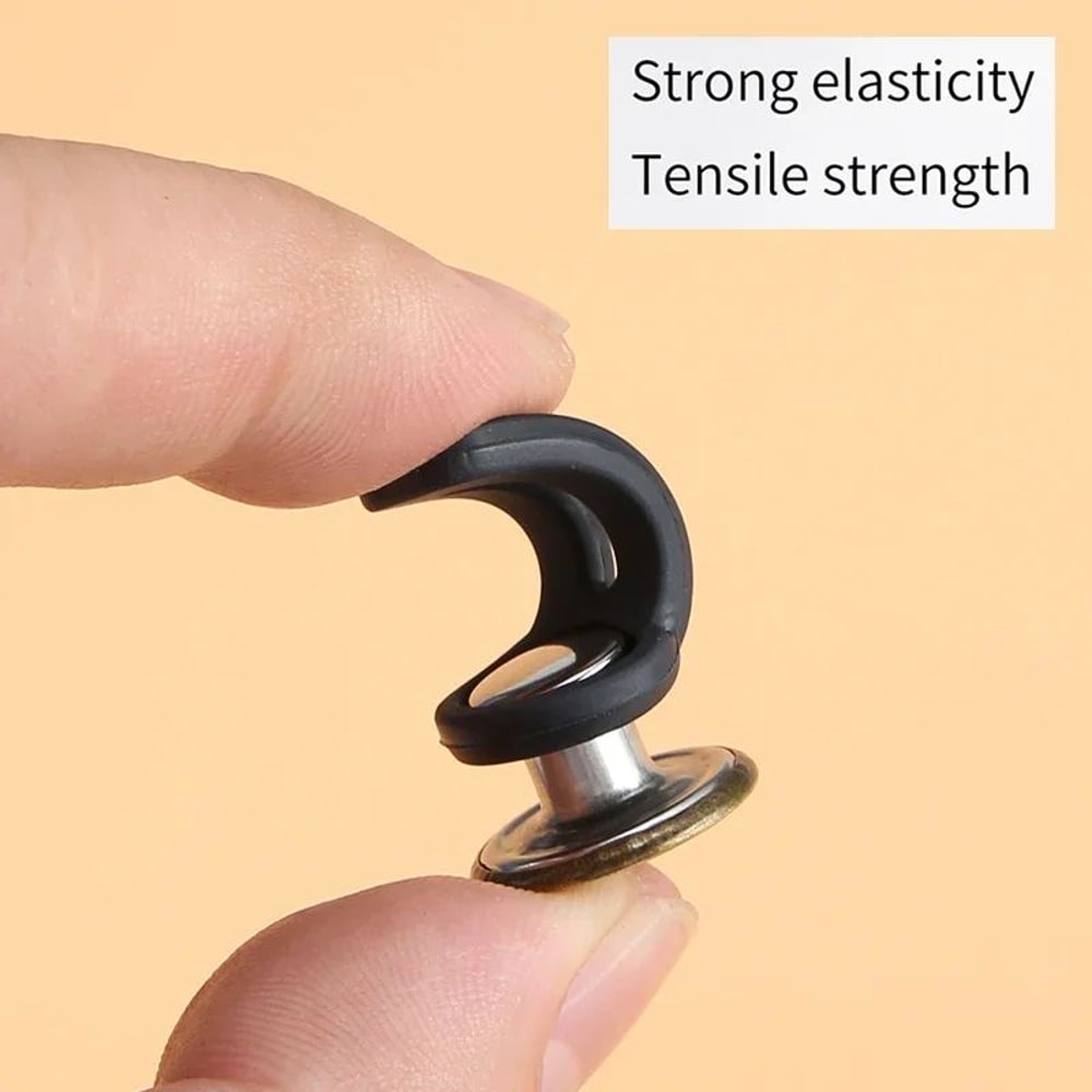 Adjustable Metal Jeans Button Extenders NoSew Waist Expansion Kit 510pcs 4