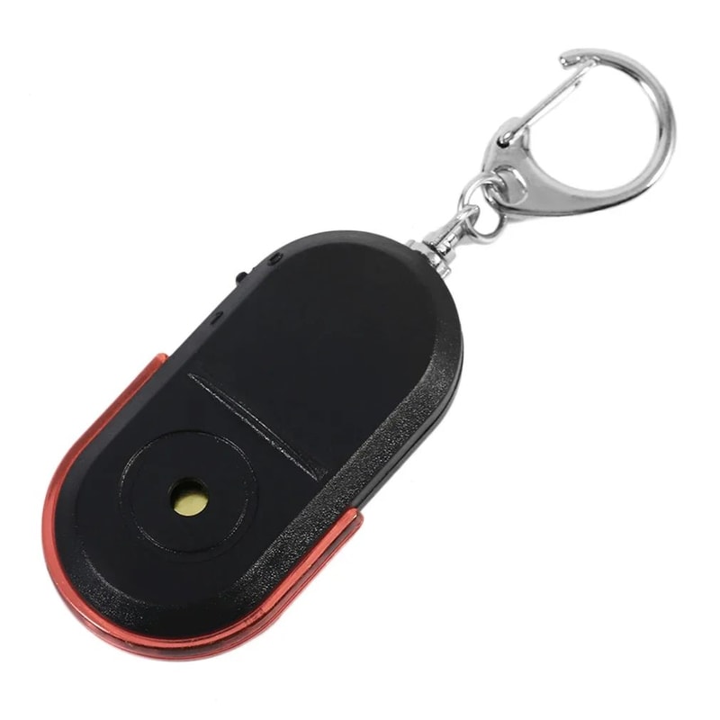 Smart Whistle Key Finder With LED Flashlight Portable AntiLost Locator Keychain 7