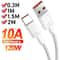 120W Super Fast USBA To TypeC Charging Cable For Android Devices 0