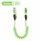 65W 4in1 Spring USB Charging Cable With Fast Charging Support 8