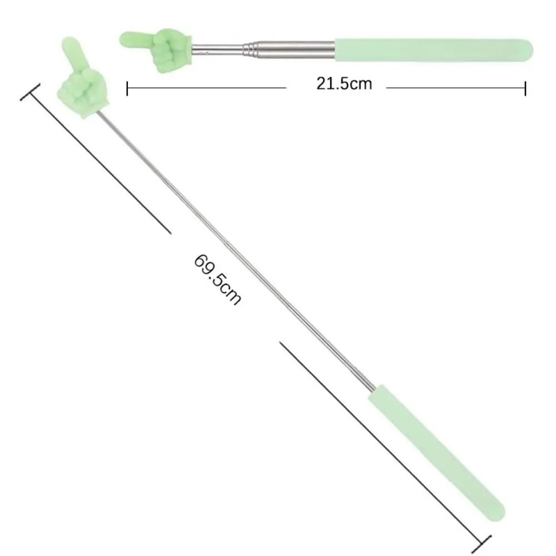 Stainless Steel Telescopic Teaching Pointer Reading Stick 5