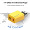 120W UltraFast Multiport USB Charger 4Port USBC USB Quick Charge Adapter 3