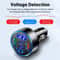 66W Fast Charge MultiPort USB Car Charger With Digital Voltage Display 3
