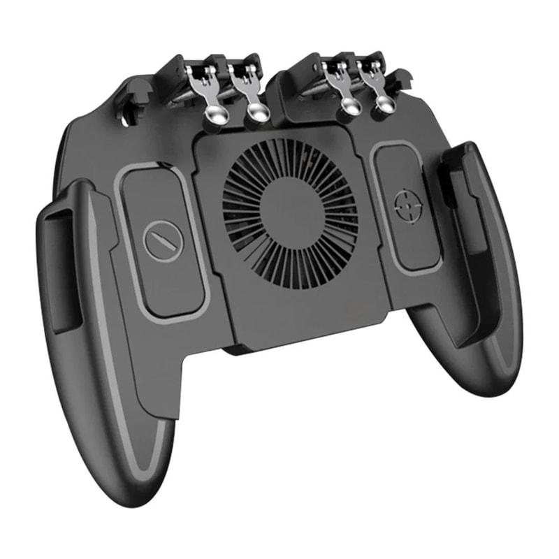 EliteGrip 6Finger Mobile Gaming Trigger With Cooling Fan 7