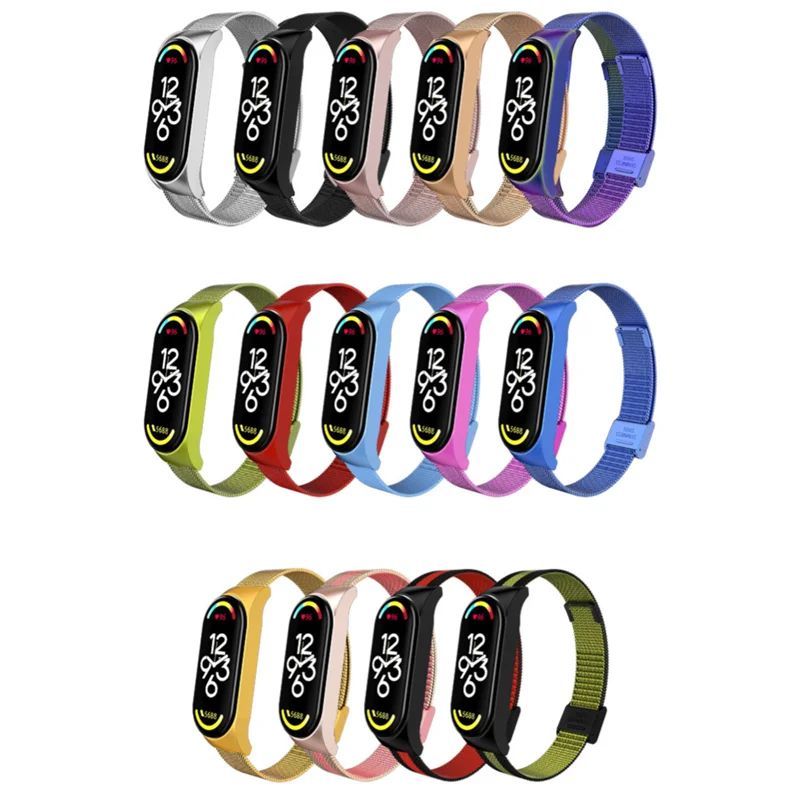 Stainless Steel Metal Strap Bracelet For Xiaomi Mi Band 37 2