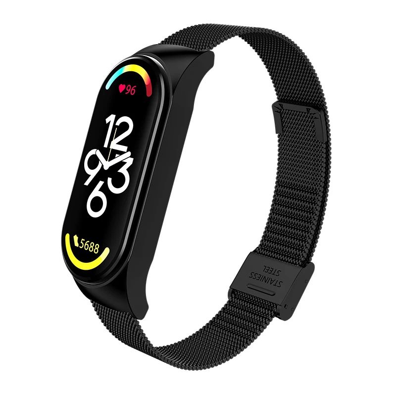 Stainless Steel Metal Strap Bracelet For Xiaomi Mi Band 37 7