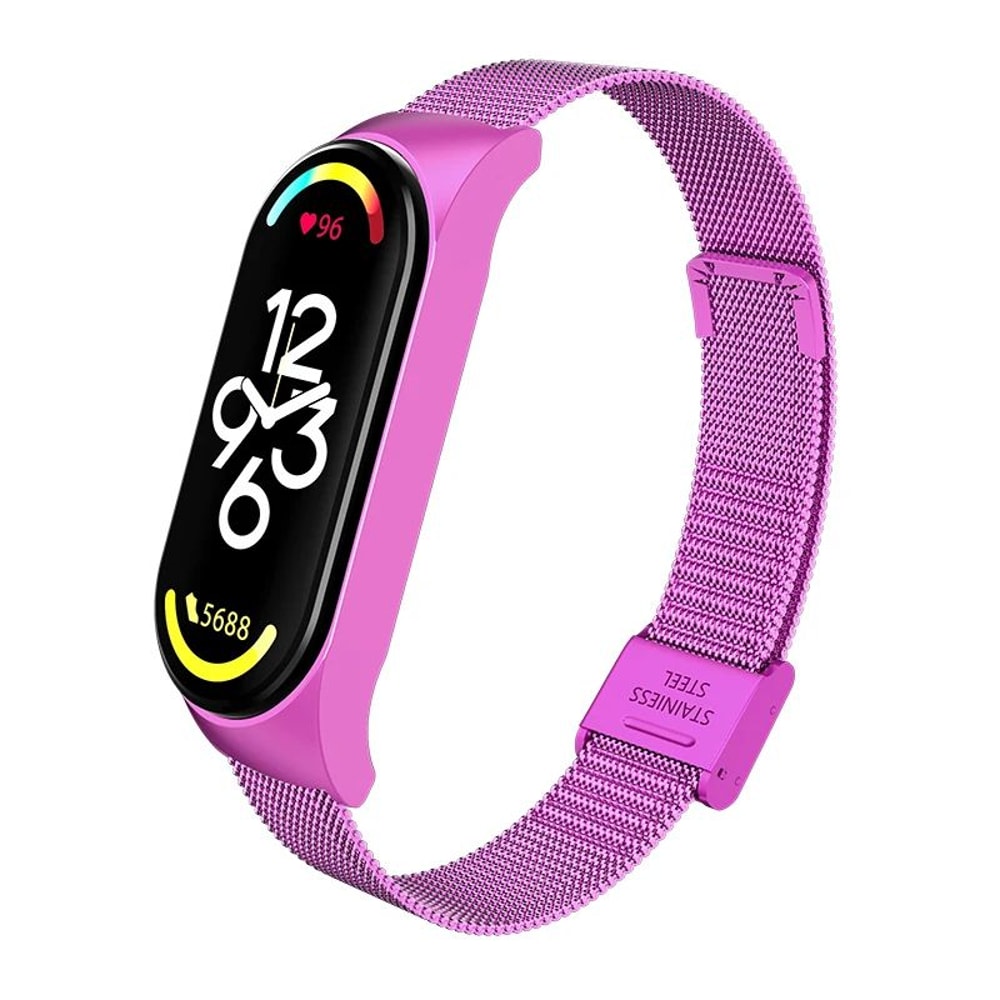 Stainless Steel Metal Strap Bracelet For Xiaomi Mi Band 37 15