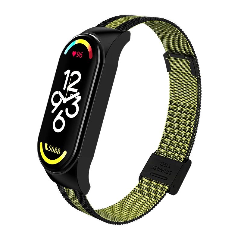 Stainless Steel Metal Strap Bracelet For Xiaomi Mi Band 37 10