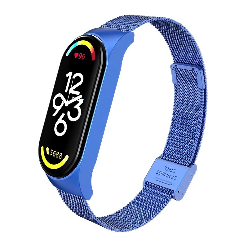 Stainless Steel Metal Strap Bracelet For Xiaomi Mi Band 37 13
