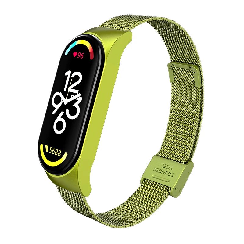 Stainless Steel Metal Strap Bracelet For Xiaomi Mi Band 37 14