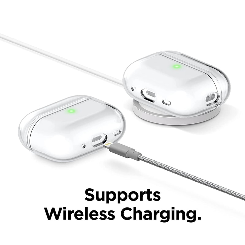 Clear Transparent AirPods Pro 2 Protective Case With Lanyard Shockproof Soft TPU Cover 2