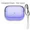 Clear Transparent AirPods Pro 2 Protective Case With Lanyard Shockproof Soft TPU Cover 16