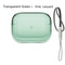 Clear Transparent AirPods Pro 2 Protective Case With Lanyard Shockproof Soft TPU Cover 14