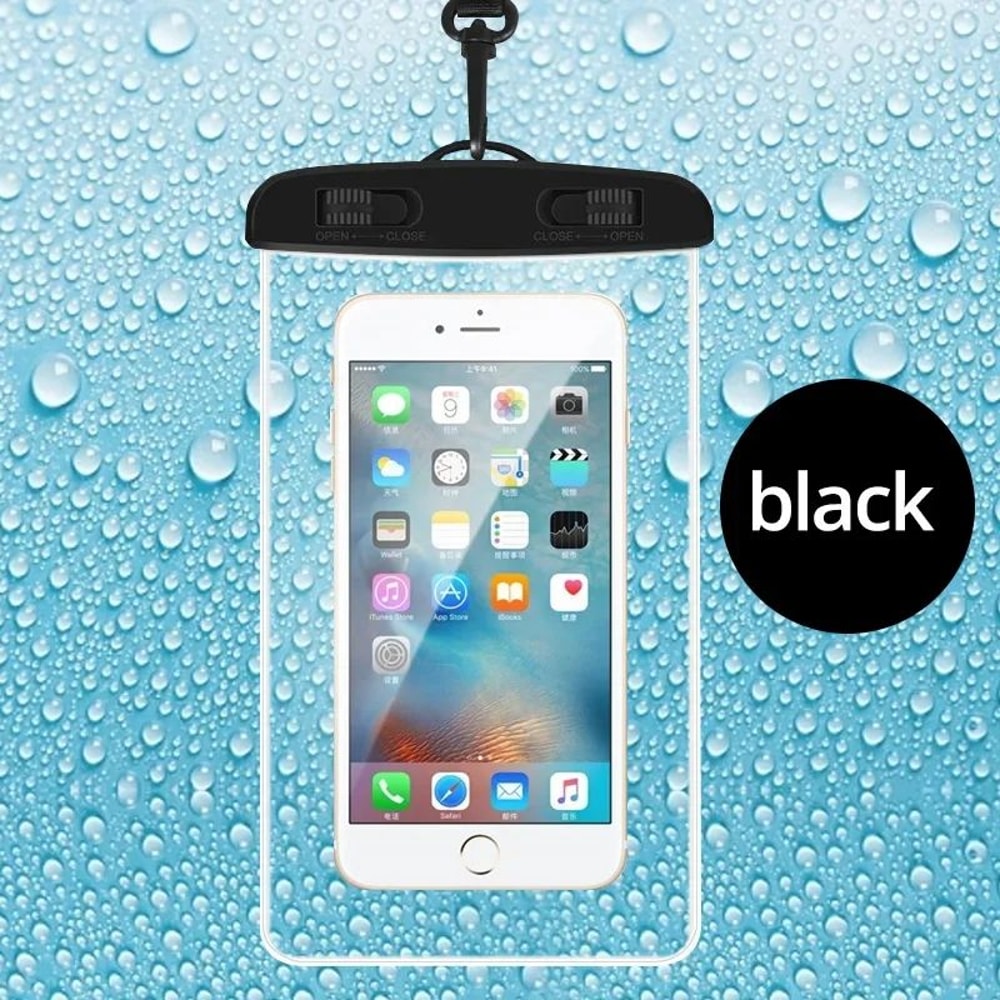 IP68 Universal Waterproof Phone Pouch For Swimming Beach Travel 7