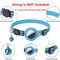 Reflective AirTag Cat Collar With Bell Adjustable AntiLost Pet Collar 0