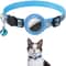 Reflective AirTag Cat Collar With Bell Adjustable AntiLost Pet Collar 8
