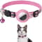 Reflective AirTag Cat Collar With Bell Adjustable AntiLost Pet Collar 9