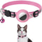 Reflective AirTag Cat Collar With Bell Adjustable AntiLost Pet Collar 9