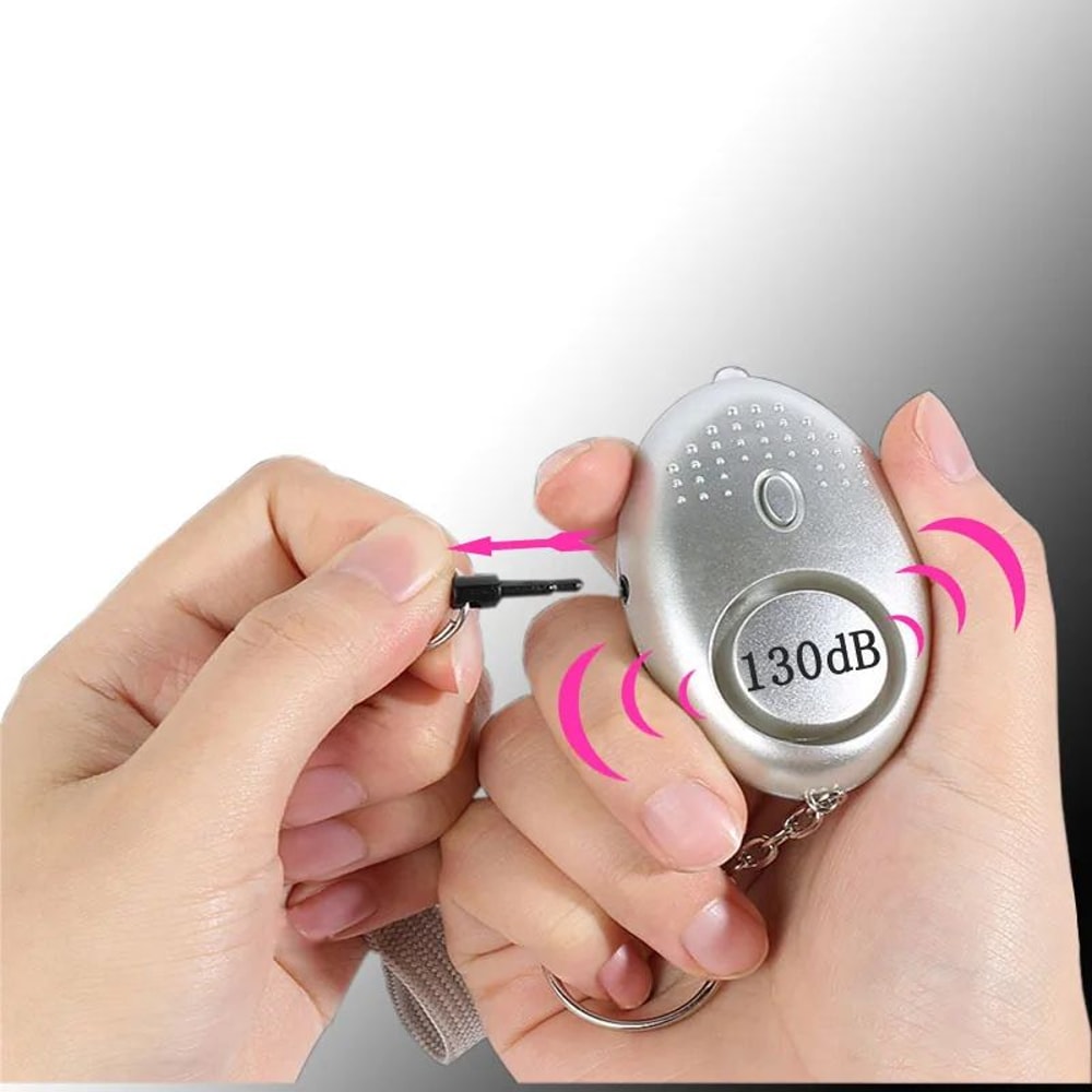 Personal Safety Keychain Alarm For Women Loud Emergency Self Defense Siren 1