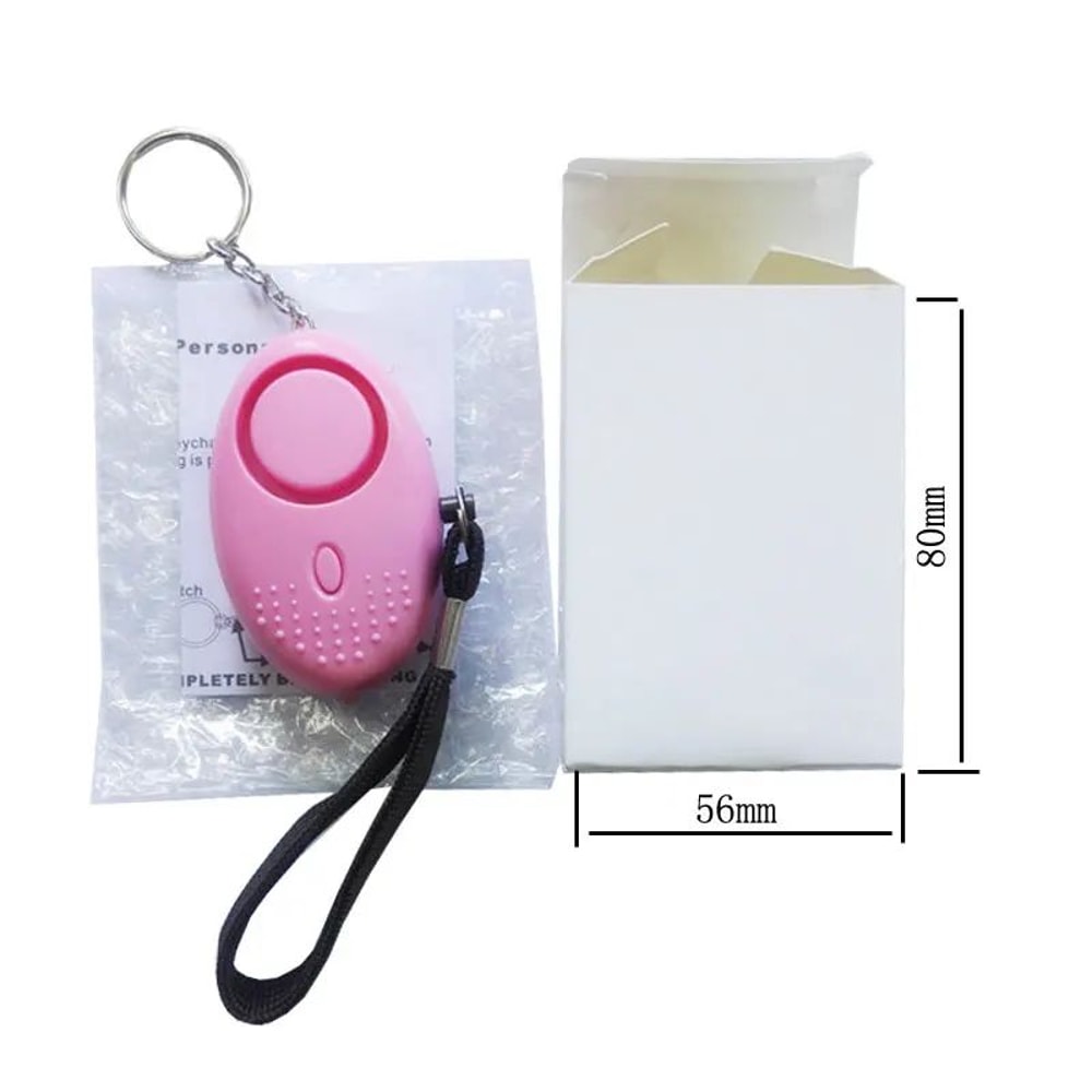 Personal Safety Keychain Alarm For Women Loud Emergency Self Defense Siren 5