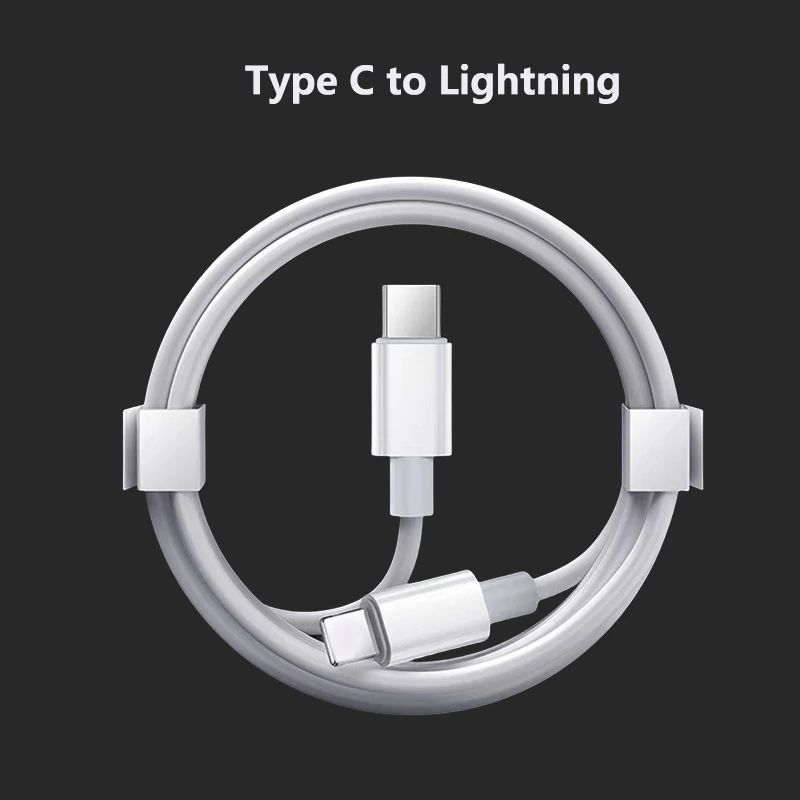 PD 20W USBC To Lightning Fast Charging Cable For IPhone 1411 1M2M 7