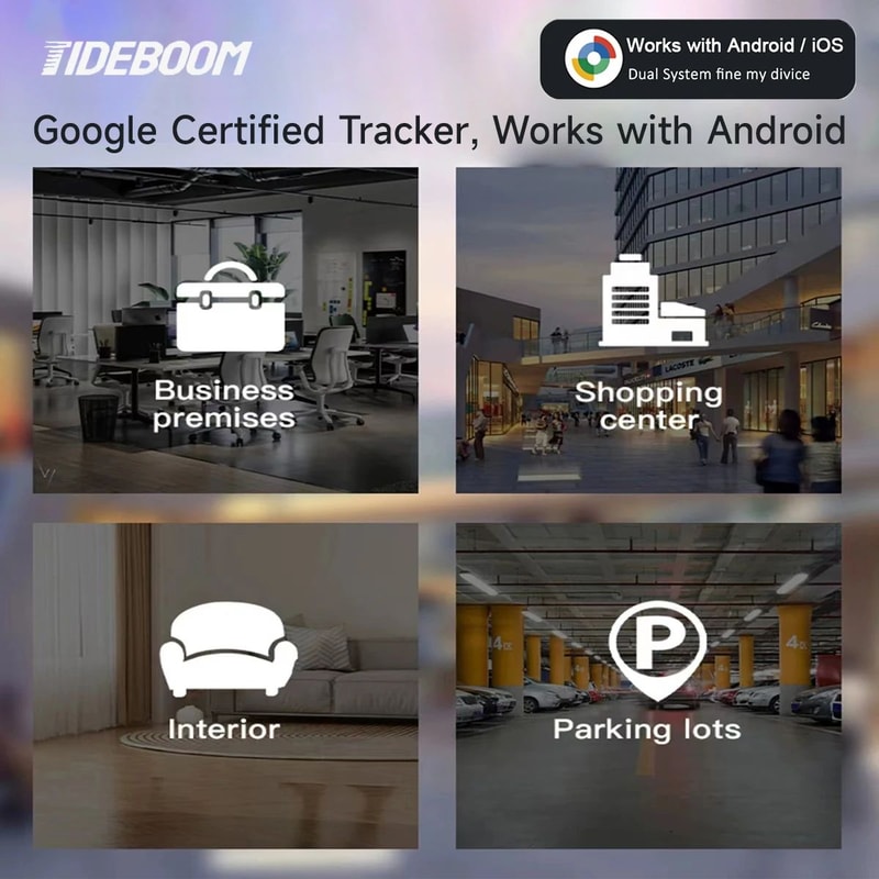 UltraSlim Smart Wallet Tracker Card For Apple Android 1