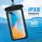 Universal IP68 Waterproof Floating Phone Pouch For Swimming Beach Travel 2