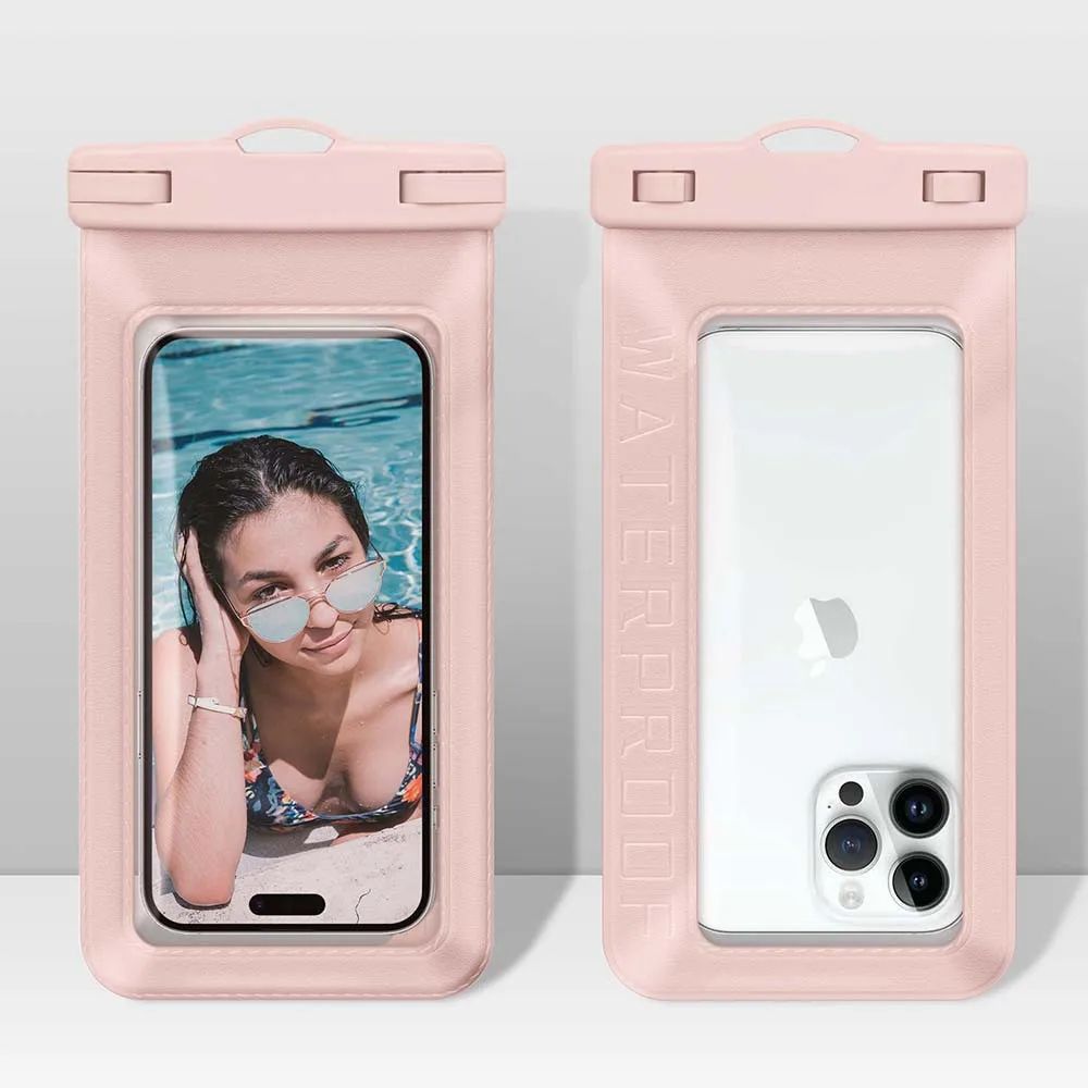 Universal IP68 Waterproof Floating Phone Pouch For Swimming Beach Travel 6