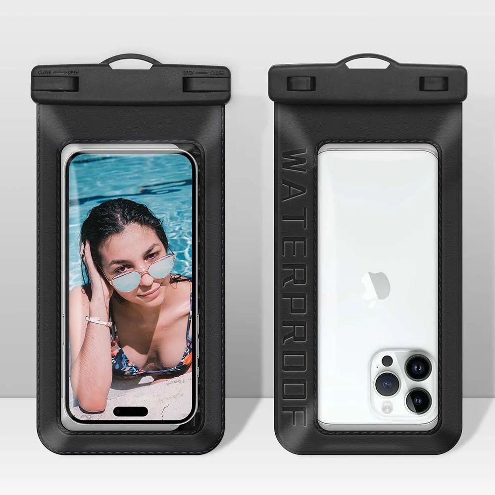 Universal IP68 Waterproof Floating Phone Pouch For Swimming Beach Travel 7