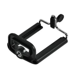adjustable smartphone tripod stand with clip holder – portable phone camera mount