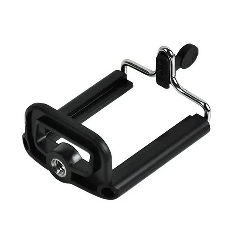 Adjustable Smartphone Tripod Stand With Clip Holder Portable Phone Camera Mount 0