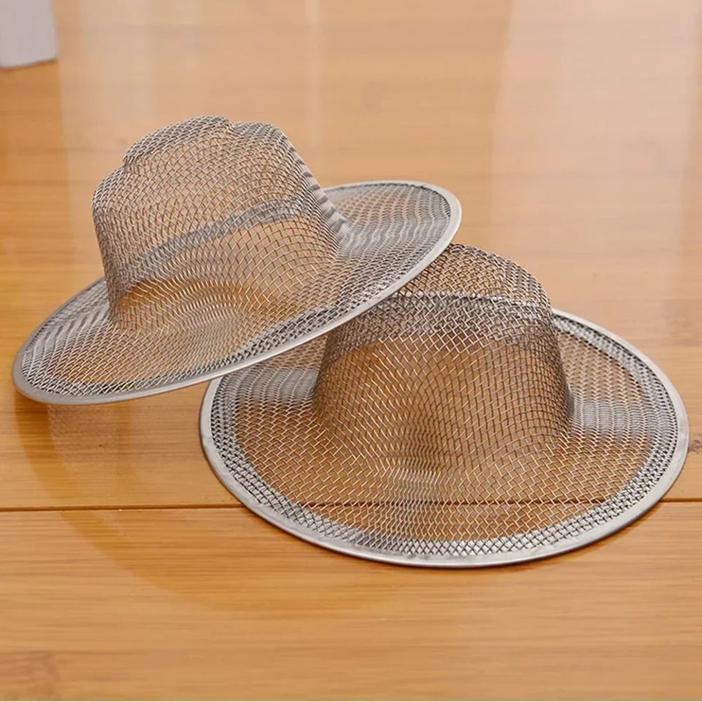 Premium Stainless Steel Sink Strainer Kitchen Drain Filter Fine Mesh Debris Catcher For AntiClog 2