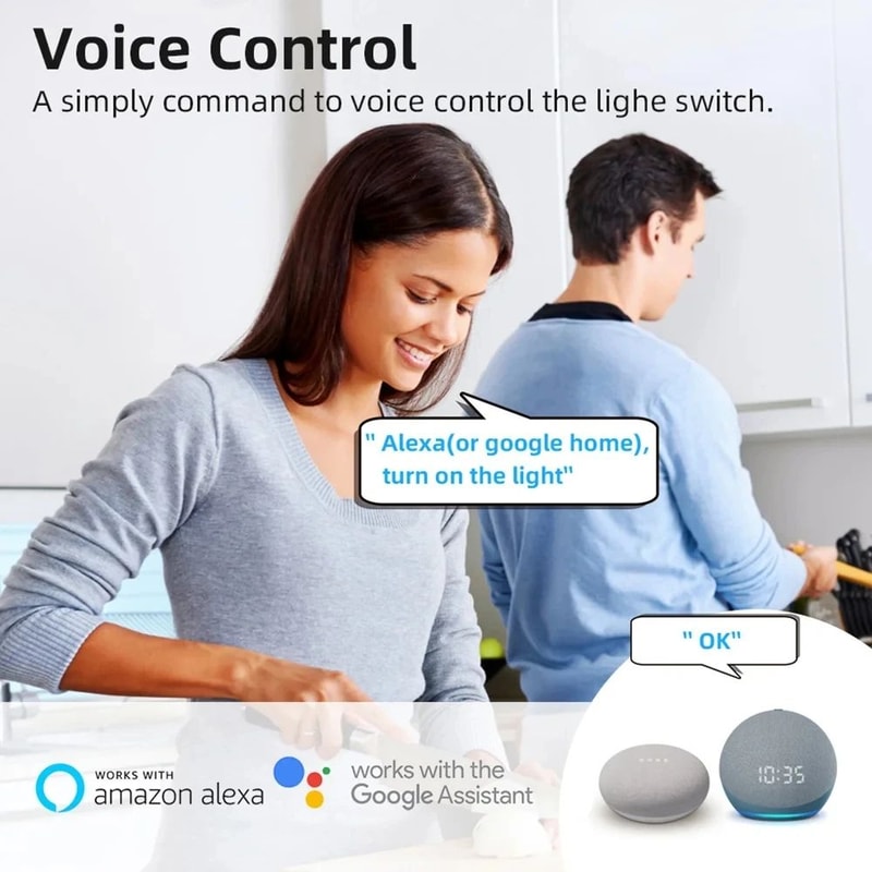 Tuya Mini 16A Smart WiFi Switch For Alexa And Google Home Control 3