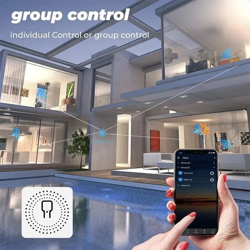 Tuya Mini 16A Smart WiFi Switch For Smart Life App With Alexa Google Home Control 2