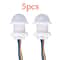 Smart PIR Motion Sensor Light Switch Indoor Outdoor Infrared Auto OnOff 2Pack 7