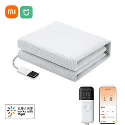 xiaomi mijia premium electric heating blanket & heated mattress pad – single 1.8x0.8m winter bed warming solution