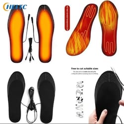 usb heated shoe insoles for winter foot warmth and outdoor comfort