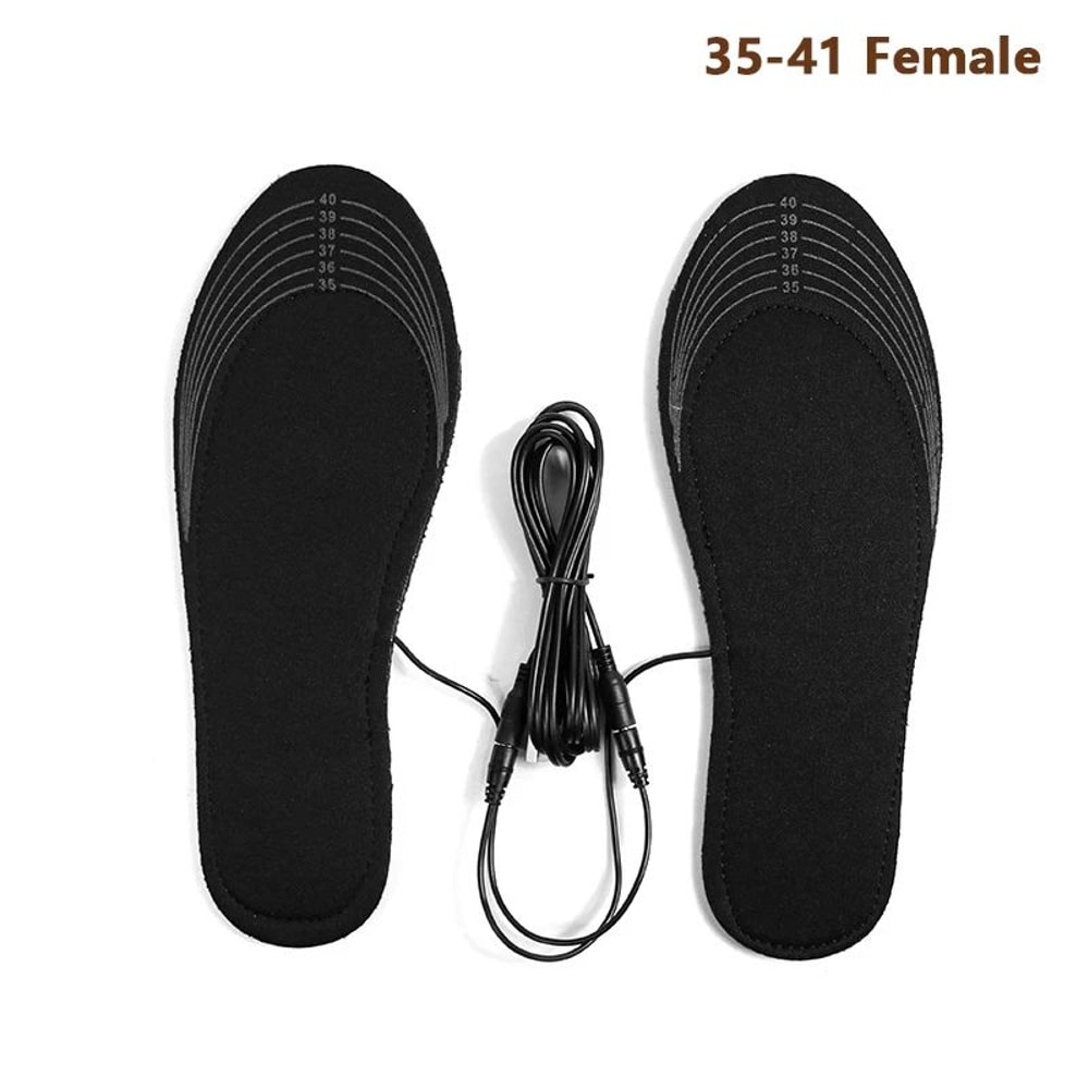 USB Heated Shoe Insoles For Winter Foot Warmth And Outdoor Comfort 1