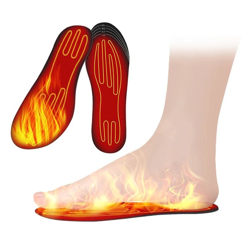 USB Heated Shoe Insoles For Winter Foot Warmth And Outdoor Comfort 4