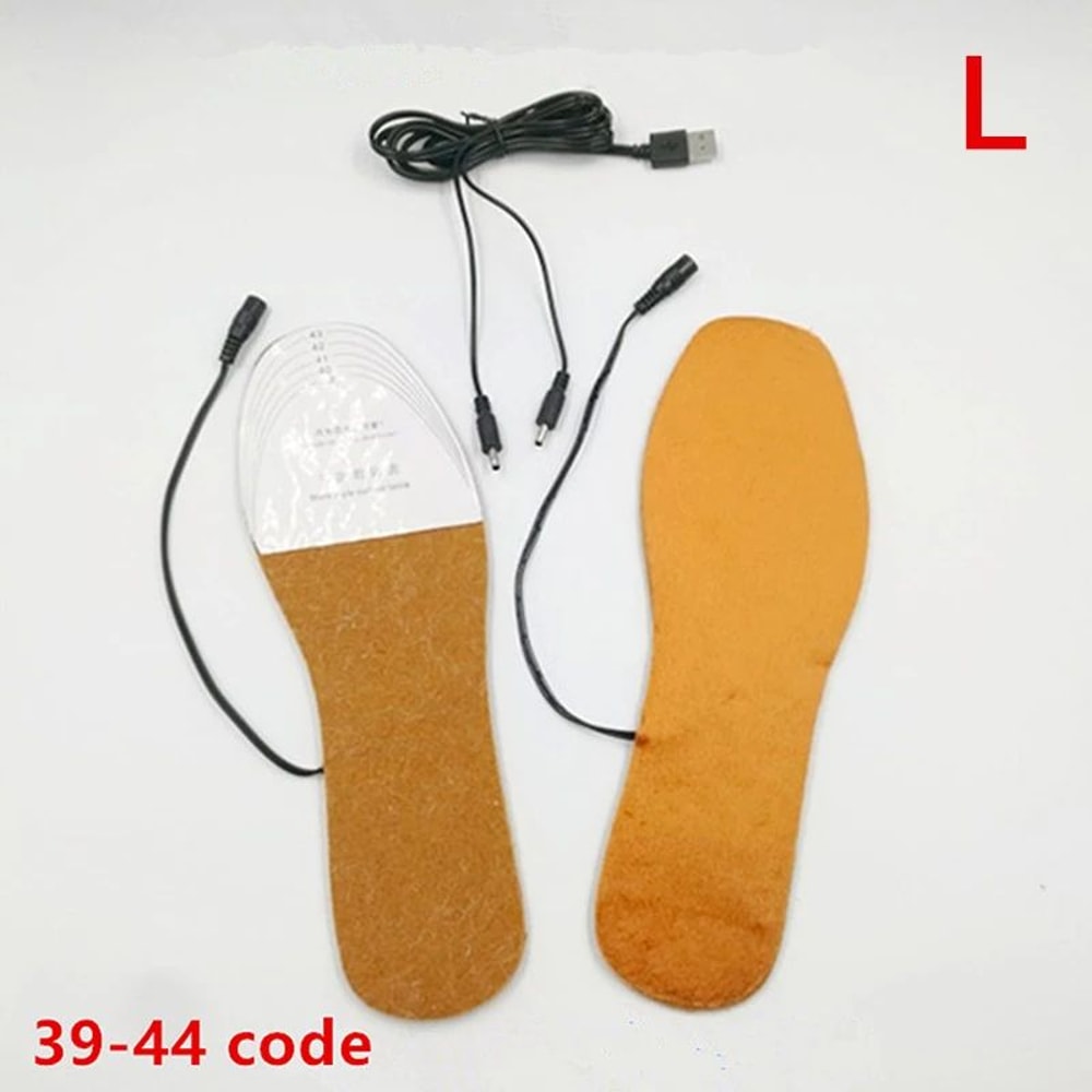 USB Heated Shoe Insoles For Winter Foot Warmth And Outdoor Comfort 7