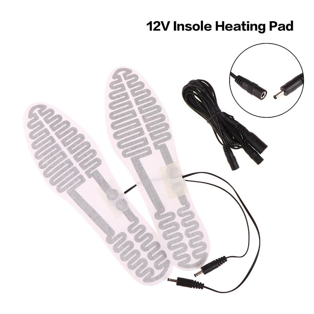 USB Heated Shoe Insoles For Winter Foot Warmth And Outdoor Comfort 13