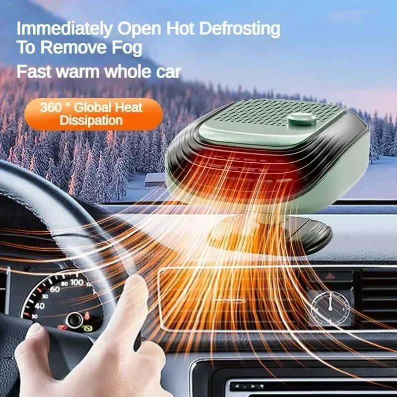 Xiaomi Portable 12V24V Car Heater Fan 150W Windshield Defogger Winter Cabin Warmer 4