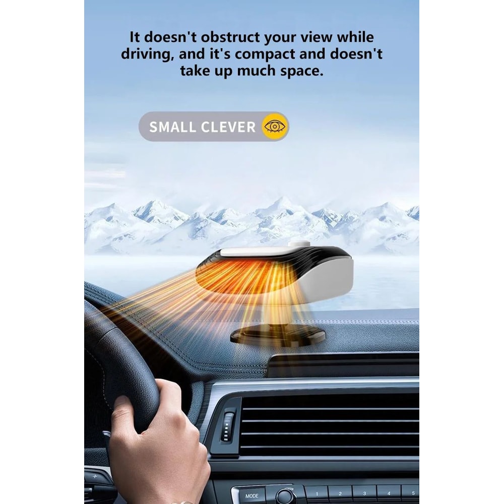 Xiaomi Portable 12V24V Car Heater Fan 150W Windshield Defogger Winter Cabin Warmer 8