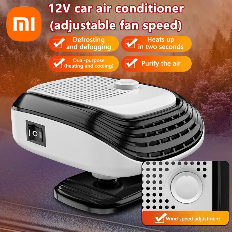 Xiaomi Portable 12V24V Car Heater Fan 150W Windshield Defogger Winter Cabin Warmer 13