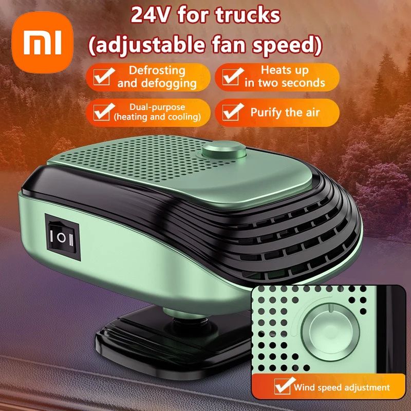Xiaomi Portable 12V24V Car Heater Fan 150W Windshield Defogger Winter Cabin Warmer 14