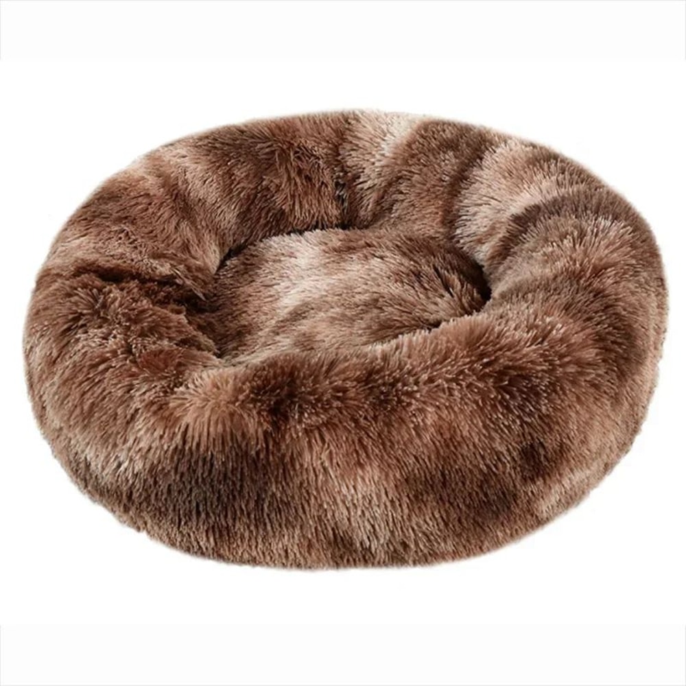 UltraSoft Plush Round Pet Bed For Dogs Cats 1635 In 16