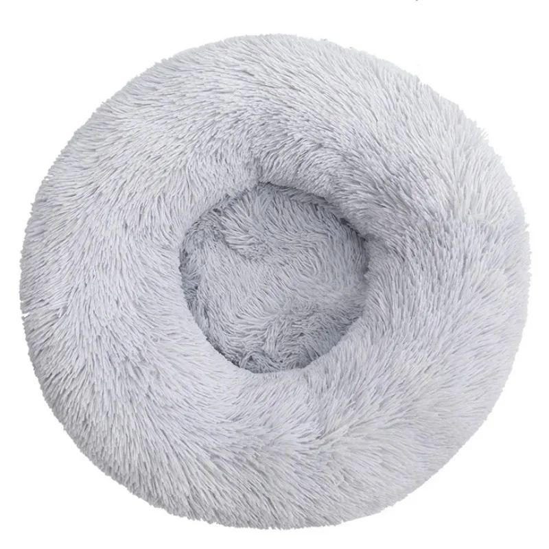 UltraSoft Plush Round Pet Bed For Dogs Cats 1635 In 9