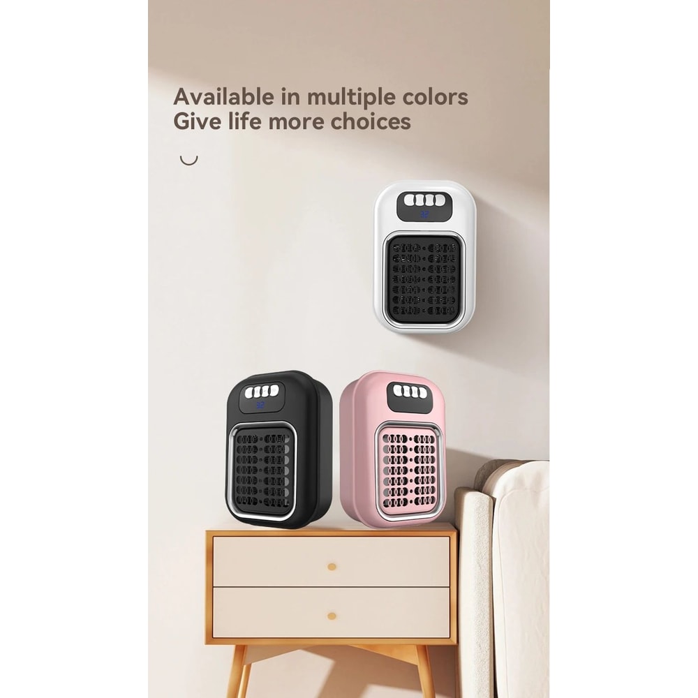 Xiaomi Compact WallPlug Portable Room Heater With Timer Adjustable Thermostat 22