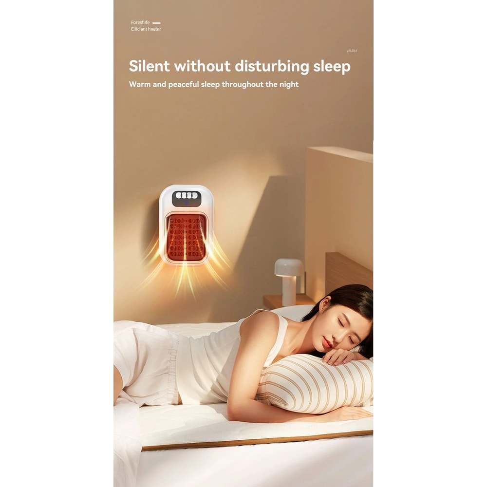 Xiaomi Compact WallPlug Portable Room Heater With Timer Adjustable Thermostat 14