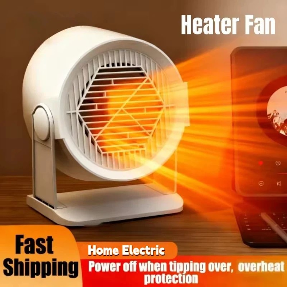 Mini Electric Heater For Desk Office Fast Heating Compact Indoor Warm Air Heater 0